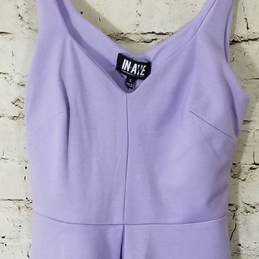 In Awe Purple Sleeveless Pleated Dress for Juniors - Picture 4 of 4